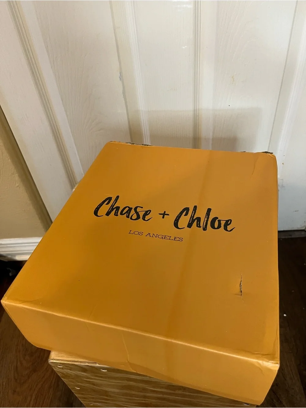 Chase + Chloe Astra Electric Blue Platform Open Toe Wedge Mules NWB